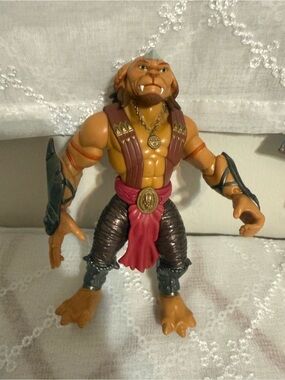 Hasbro Brown and Red Lion Warrior Action Figure